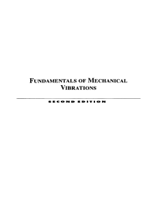 Fundementals of mechanical vibration mcgraw hill