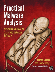 Practical Malware Analysis  The Hands-On Guide to Dissecting Malicious Software - PDF Room