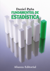 Daniel Peña (2001) - Fundamentos de Estadística