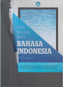 Tata Bahasa Baku Bahasa Indonesia edisi keempat