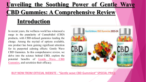Gentle Wave CBD Gummies Reviews