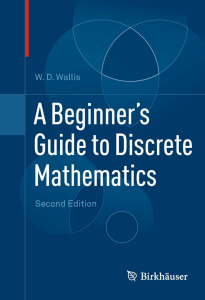 a beginners guide to discrete mathematics