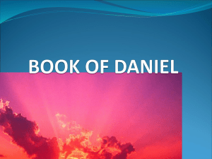 DANIEL - NOTES - # 1 (1)