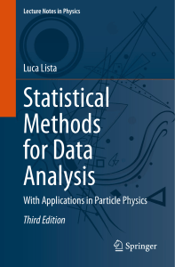 Statistical Methods for Data Analysis - Luca Lista