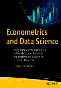 Econometrics and Data Science - Tshepo Chris Nokeri