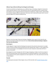 Different Types of Electrical Wiring Circuit Diagrams and Drawings