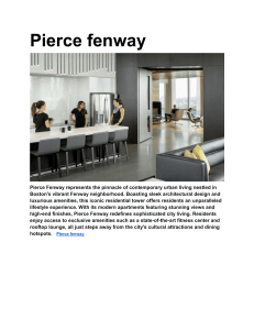 Pierce fenway