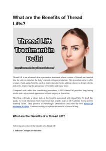 thread lift treatment in Delhi