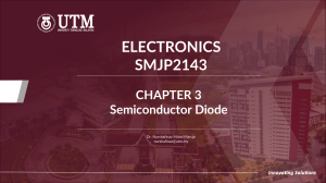 Chapter 1-3 - Fundamental of Electronics
