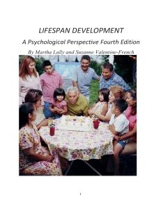 Lifespan Development: A Psychological Perspective - Fourth Edition 