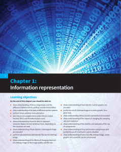 Chapter 1 Information representation