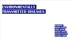 environmental diseases