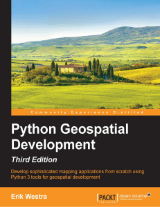 Westra E. - Python Geospatial Development, Third Edition - 2016