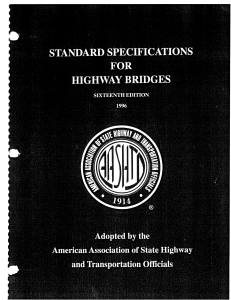 AASHTOStandardSpecificationsForHighwayBridge1996