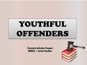 youthful offenders
