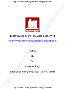 acca f4 study text