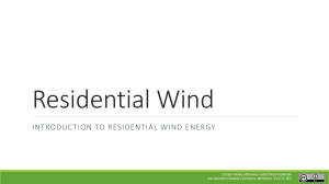 1 Residential Wind