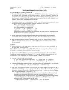 Prob Set 1 - key and tips