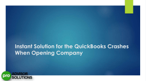 Instant Method To Troubleshoot How To fix QuickBooks Keeps Crashing