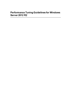 perfect tuning guide server 2012 r2