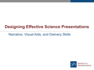 Designing Effective Scientific Presentations from SfN