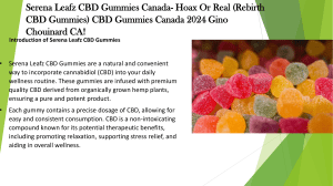 Serena Leafz CBD Gummies Canada 02