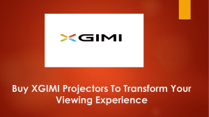 Buy XGIMI Projectors To Transform Your Viewing Experience