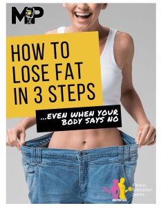 HowToLoseFatIn3Steps