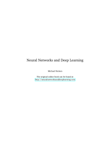 Michael Nielsen - neuralnetworksanddeeplearning.com