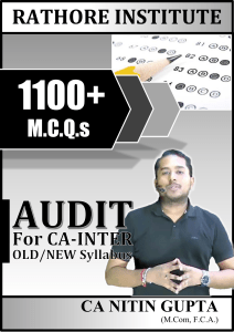 Audit 1100- MCQs By CA Nitin Gupta Sir