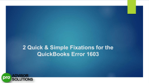 Easy Steps to Fix QuickBooks Desktop Error 1603 (2)