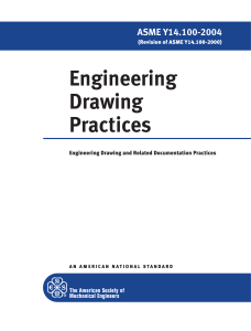 ASME y14 1002004 engineering drawing and related 
