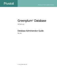 Greenplum Database 4.3 Database Administrator Guide ( PDFDrive )