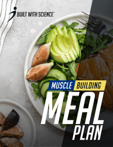 Built With Science Muscle Building Meal Plan PDF