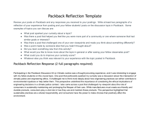 02 Packback Reflection Template
