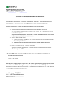CommonAgreement of Collecting and