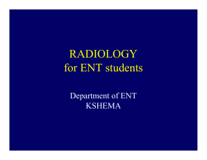 ENT Radiology