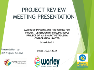 Project Review Meeting IDPL Sec-01 01.04.2024