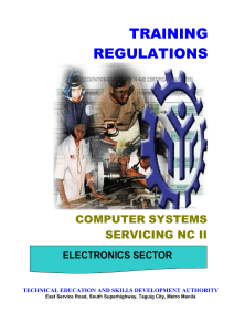 TR-Computer Systems Servicing NC II