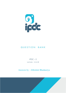 579140648-IPDC-2-Question-Bank-2021-2022-Answers-By-Abhishek