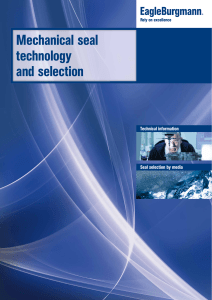 EagleBurgmann DMS TSE E5 Brochure Mechnical seal technology and selection EN 16.05.2017