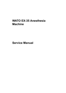 WATO EX-35 Service Manual V3.0 EN