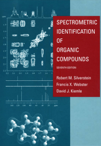 Silverstein-SpectrometricIdentificationofOrganicCompounds7thed