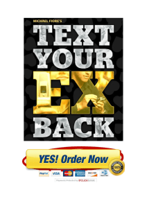Text Your Ex Back by Michael Fiore