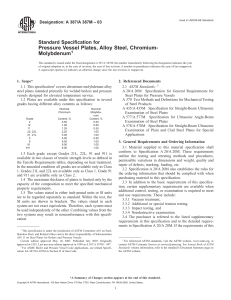 A387 Alloy Steel Pressure Vessel Plate Standard