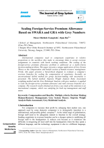 Esangbedo and Bai - 2020 - Scaling Foreign-Service Premium Allowance Based on