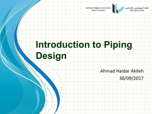 Introduction to Piping Design Course