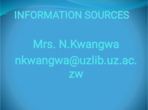 Sources of Legal Information