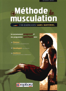 Méthode de musculation  - 110 exercices sans matériel 