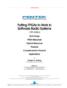 Putting FPGAs to Work in SDR Sytems 12th edition